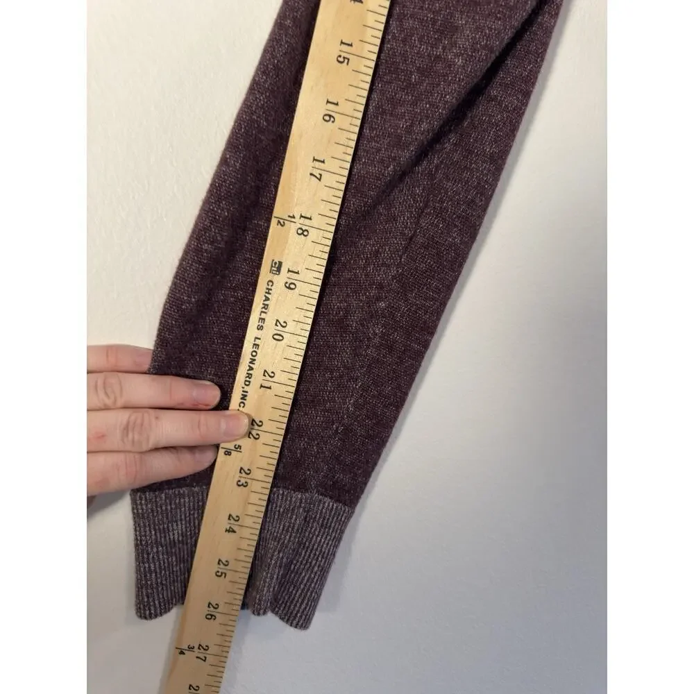 MENS BANANA REPUBLIC 100% COTTON 3 BUTTON‎ HENLEY SWEATER SIZE XL MAROON